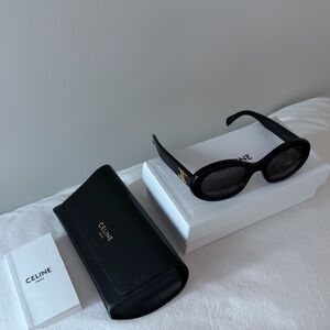 Celine Black Sunglasses with gift